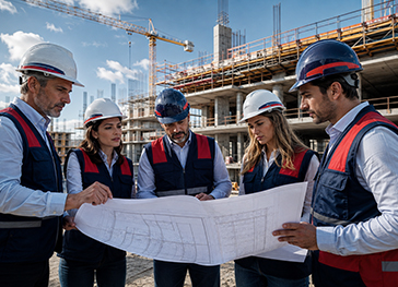 İnşaat proje planlama çalışmaları